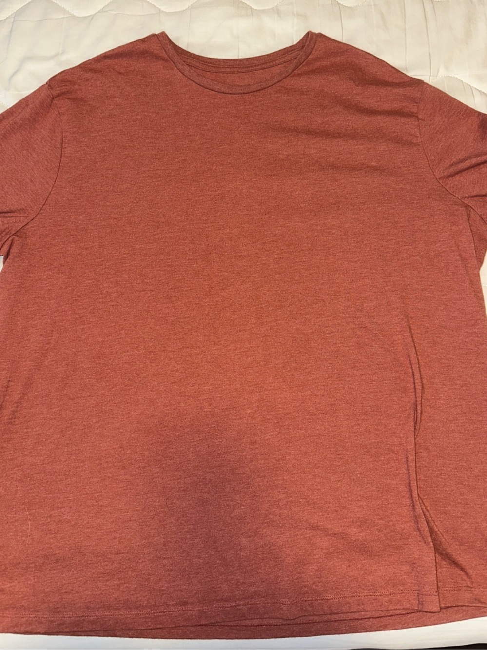 Men's Goodfellow Crew Neck T-Shirt - Brick Red